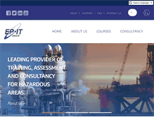 Tablet Screenshot of epitgroup.com